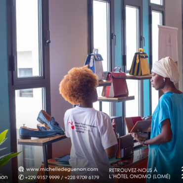 michelle deguenon réalise sa première vente privée au Togo